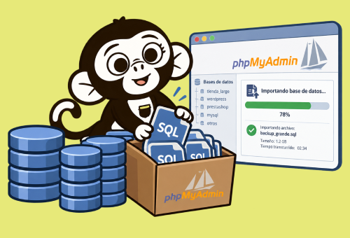 Importar bases de datos grandes en PhpMyAdmin